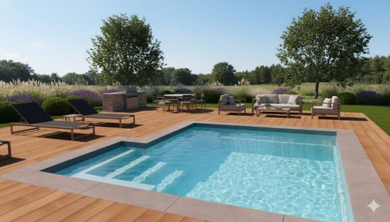 piscine coque CUBIK ALLIANCE PISCINES
