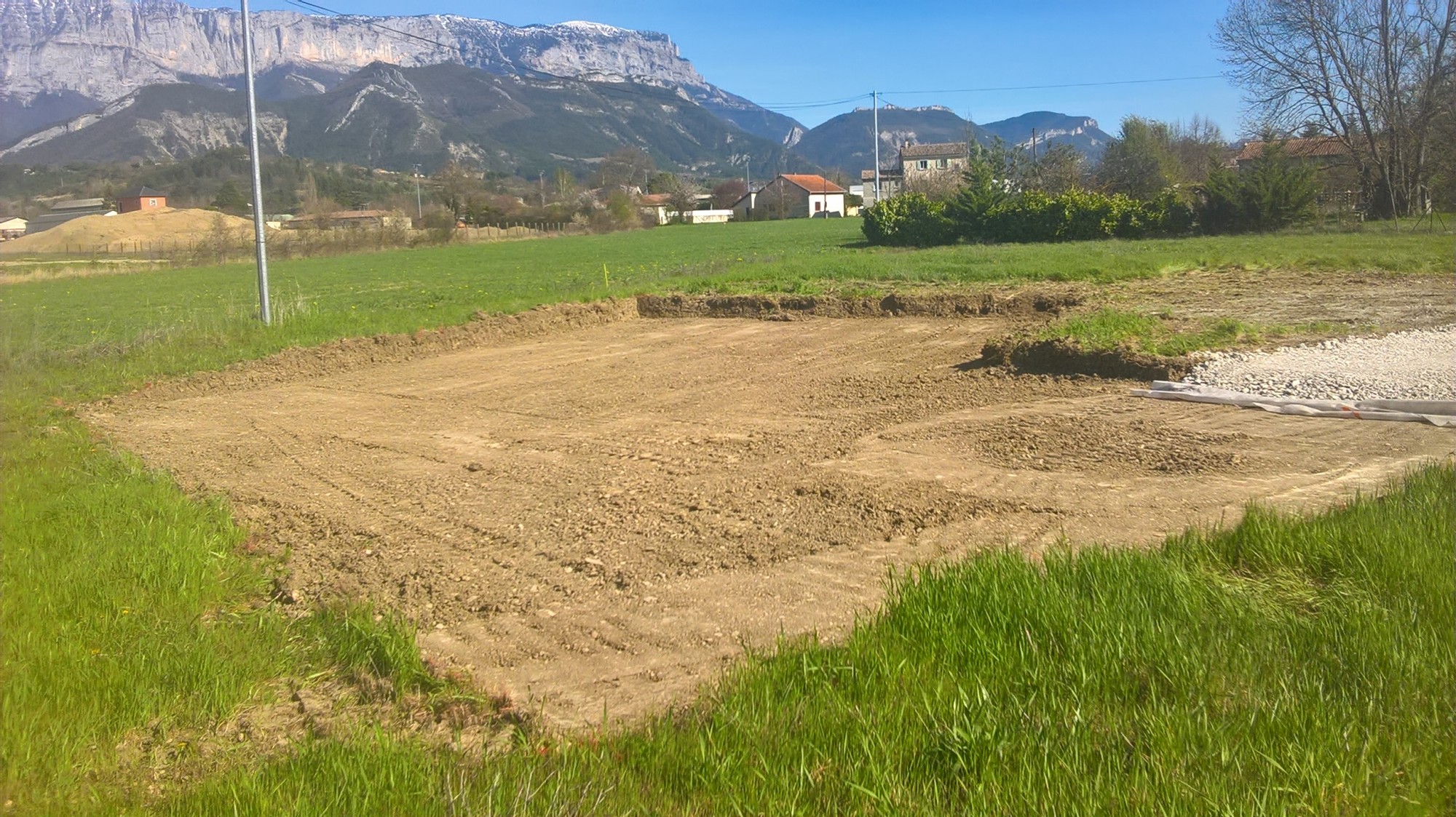 Terrassement maison a Die